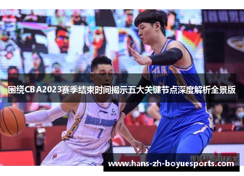 围绕CBA2023赛季结束时间揭示五大关键节点深度解析全景版